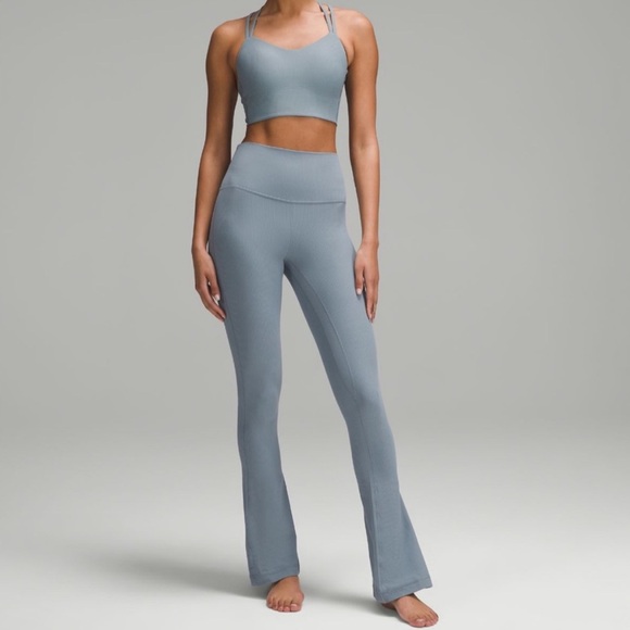 Lululemon | Align Ribbed Mini-Flare X-Short | Belgian Blue - Picture 1 of 13